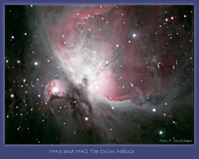 M43 and M42 The Orion Nebula