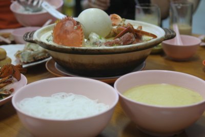 Crab Bee Hoon Soup