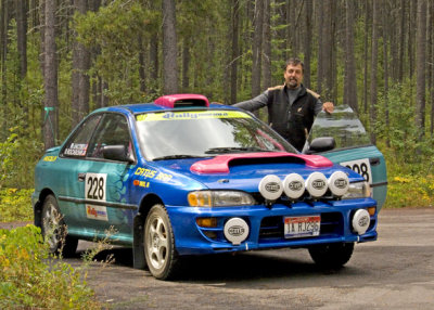 zP1010630 Dick Rockrohr and rally car visit SanSuzEd.jpg