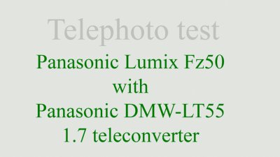 Telephoto lens test - Lumix Fz50 with DMW-LT55