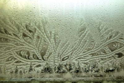 Frosty window