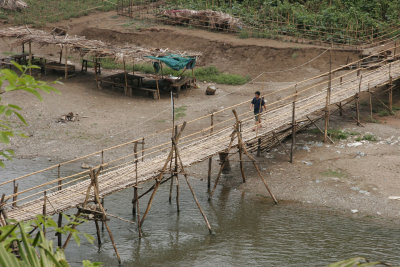 Bridge across Nam Khan