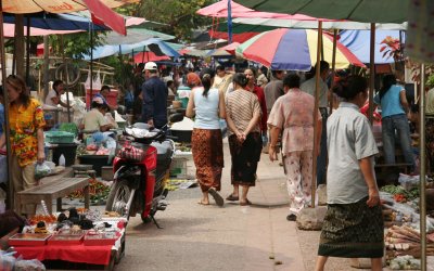 Hmong market