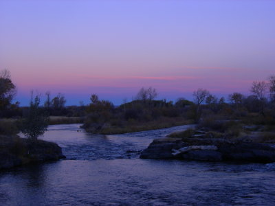 Falls River at Sunrise #1