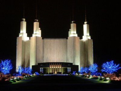 Festival of Lights at the Mormon Temple
