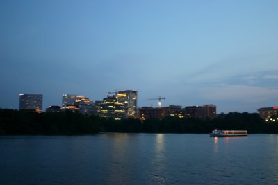 Potomac with Rosslyn Skyline