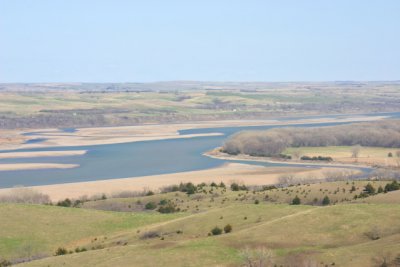Missouri River near Lynch Nebraska.
