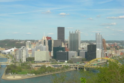 Pittsburg skyline from Mount Washington #2
