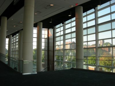Knoxville Convention Center with view of UT Campus