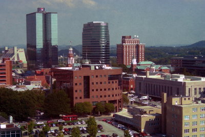 Knoxville Skyline close-up