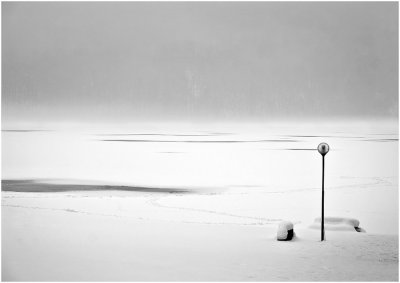 Lake in winter