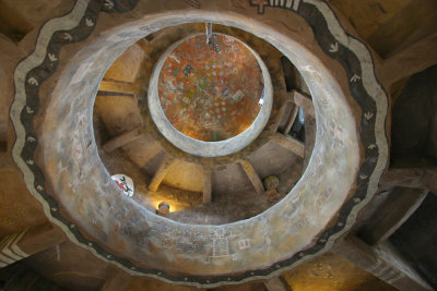 Inside view of Grand Canyons Watchtower