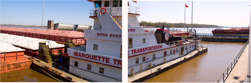 Myra Eckstein at Lock and Dam 24