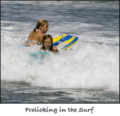 Frolicking in the Surf