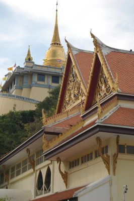 Wat Saket and the Golden Mount chedi.