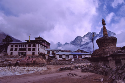 Thangboche monastery.