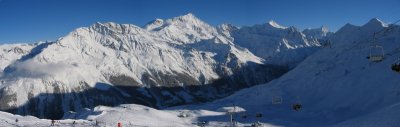 Panorama II: from Corne de Sorebois (2896 m)