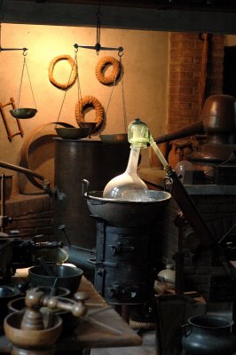 Museum of pharmacy: distillation