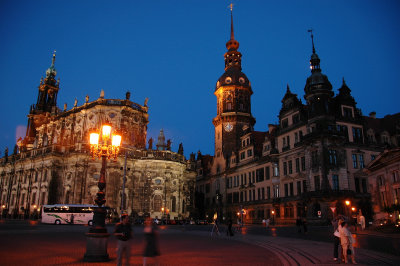 Hofkirche and Royal Palace