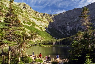 Base camp at Katahdin