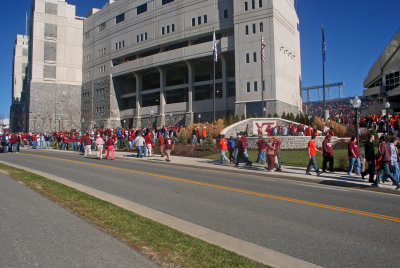 Outside Lane Stadium
