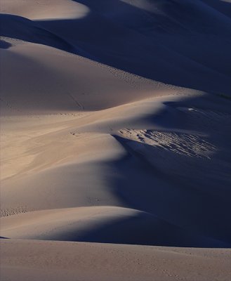 Countours of the Great Sand Dunes