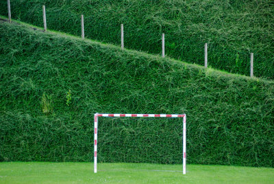 Silkeborg, soccer goal.jpg