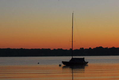 Gull Lake sunrise