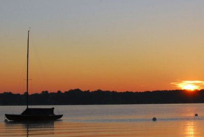 Gull Lake sunrise 2