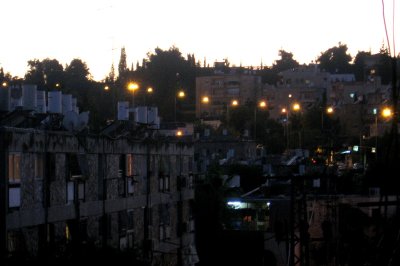 atardecer