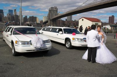 Limos and Wedding near Fulton in Brooklyn.jpg