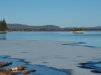 Rservoir Kiamika - Hautes-Laurentides, Qubec, Canada