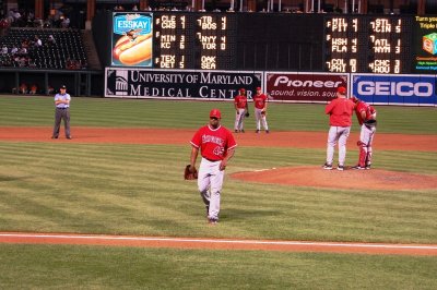 Escobar gets the hook in the 6th