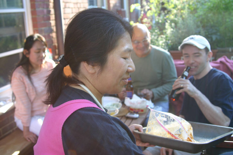 a hungry crowd