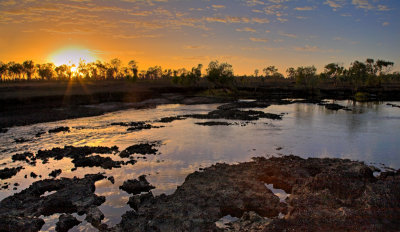 HDR Cape York Outback Sunrise