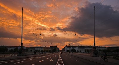 Queen Louise Bridge Sunset