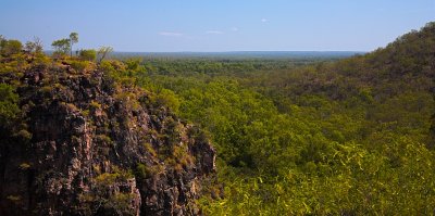 View from Tolmer Falls in Litchfield National Park