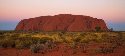 Uluru at dusk