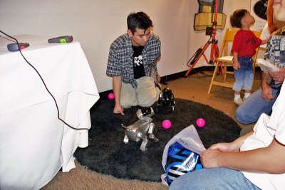 Showing off Aibo