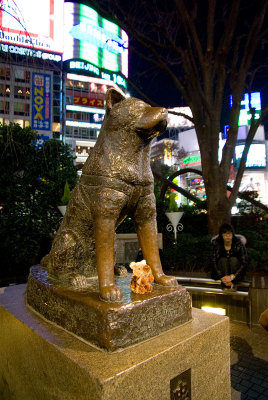 Hachiko memorial