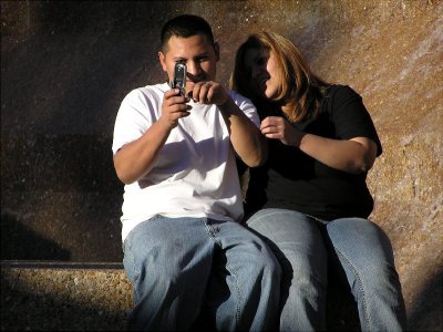 Couple Taking Picture