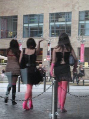 going to rock concert