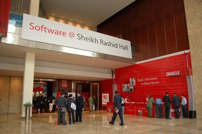 Welcome to the Software Hall at Gitex - The Oracle Side..