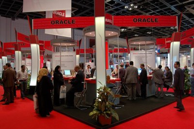 The Oracle Booths at Gitex
