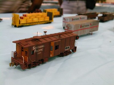 N scale by Joe Gartman - The model power caboose was the starting point.