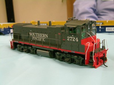New from Athearn: Preproduction samples of the SP MP15AC