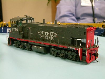 New from Athearn: Preproduction samples of the SP MP15AC