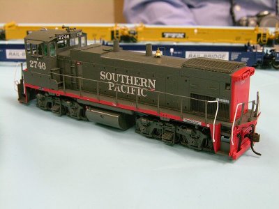 New from Athearn: Preproduction samples of the SP MP15AC
