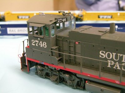 New from Athearn: Preproduction samples of the SP MP15AC