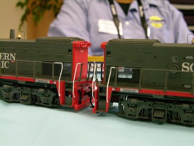 New from Athearn: Preproduction samples of the SP MP15AC